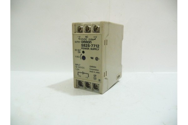 Power Supply 12 volt, S82S-7712, Omron, Japan (14 Days Warrenty on Entire Stock)